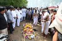 Dasari Narayana Rao Funeral at Moinabad Farm House